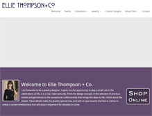 Tablet Screenshot of ellieco.com